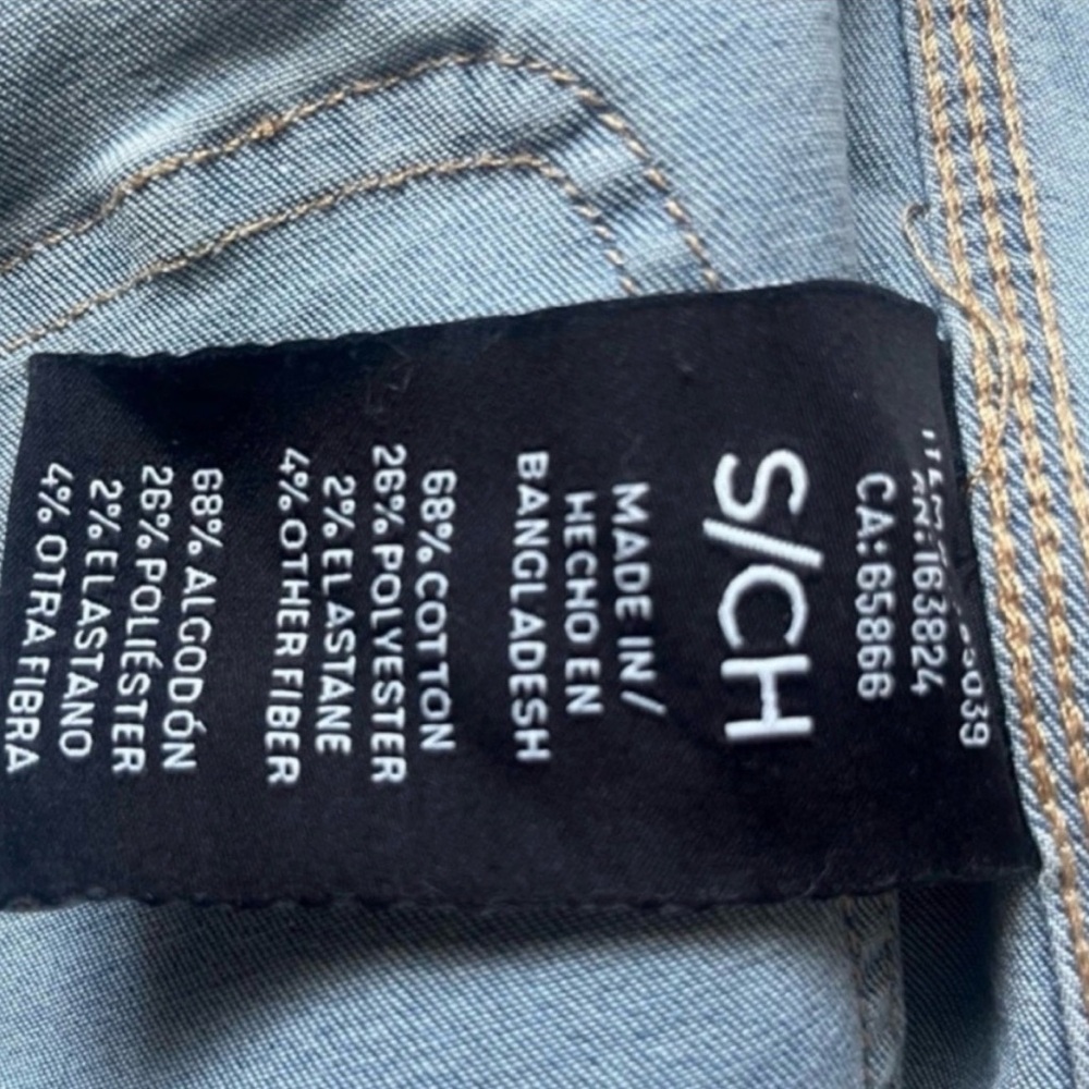 Well Worn Blue Denim Barn Jacket/ Chore Coat Coastal Grandma - Small - EUC - Picture 12 of 13